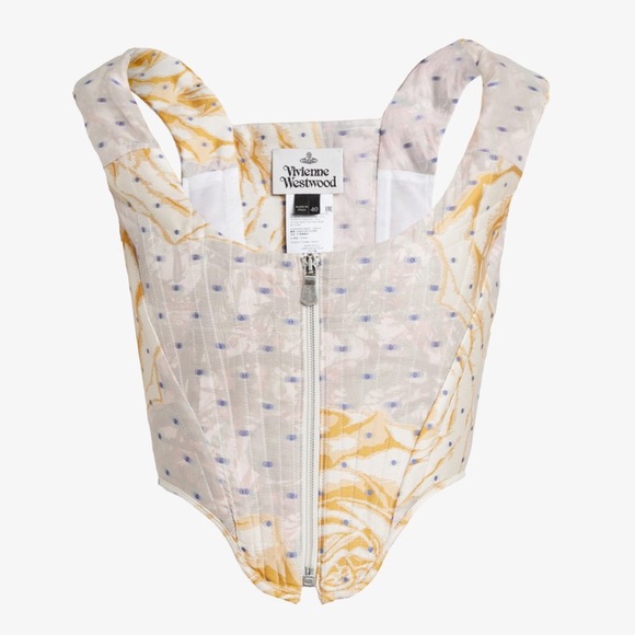 Vivienne Westwood Tops - Vivienne Westwood Rose Cage Corset Top
